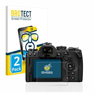 Immagine di brotect Pellicola Protettiva per Olympus OM 1 2022 Protezione Schermo (2 Pezzi) [Trasparente, Anti Impronte]