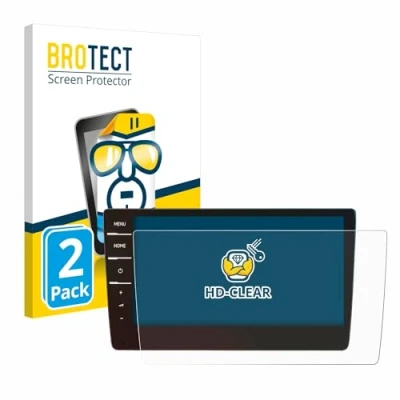 Immagine di brotect Pellicola Protettiva per Volkswagen Touran 2019 Discover Pro 9.2&quot; Protezione Schermo (2 Pezzi) [Trasparente, Anti Impronte]