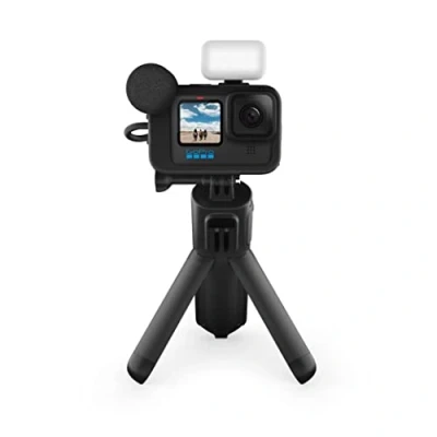 Immagine di GoPro HERO11 Black Creator Edition Include Volta (impugnatura per batteria, treppiede, telecomando), Media e Light Mod, batteria Enduro custodia il trasporto
