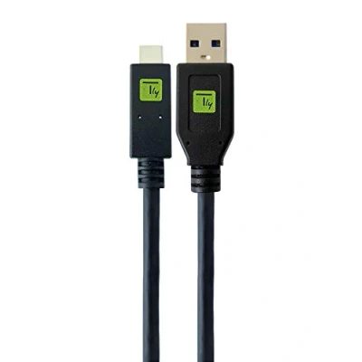 Immagine di Techly 109450 Cavo USB 3.2 Gen.2 A Maschio/USB C™ Maschio 1m Nero
