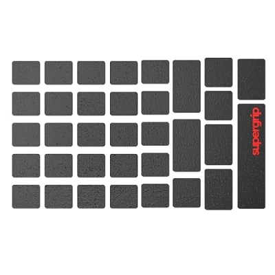 Immagine di Pulsar Gaming Gears SUPERGRIP nastro antiscivolo pre tagliato per keycap laminato assorbente del sudore ad alte prestazioni universale mouse e tastiera ultrasottile 0,5 mm (0,02