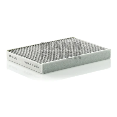 Immagine di MANN FILTER CUK 2742 Filtro abitacolo al carbone attivo 270 196 32 CITROËN: C5 3, III Station Wagon, C6 Sedan, PEUGEOT: 407 SW