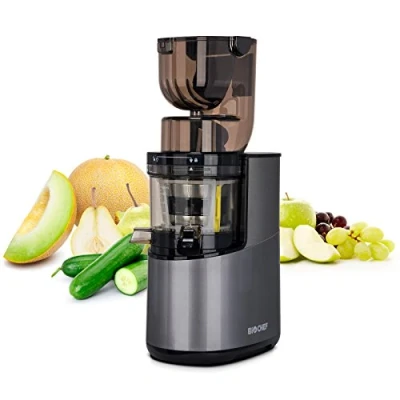 Immagine di BioChef Atlas Whole Slow Juicer Pro Estrattore di succo, colore: Argento