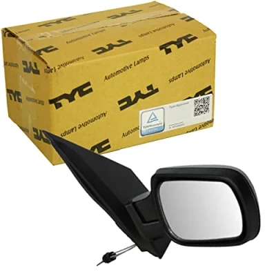 Immagine di Specchio retrovisore esterno Tyc 310 0065 Dx nero Regolazione:comando cavo flessibile, convesso FORD: Fusion Station Wagon