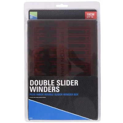 Immagine di Preston Double Slider Winders In A Box 18cm (14pcs) Montature con Galleggiante