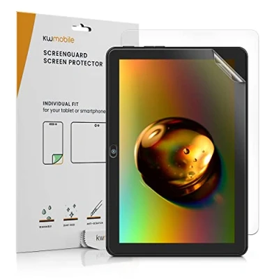 Immagine di kwmobile 2X Pellicola Compatibile con Amazon Fire HD 8/8 Plus 7&quot; (2022) Set pellicole Display Protezione Schermo Senza Bolle d&#039;Aria