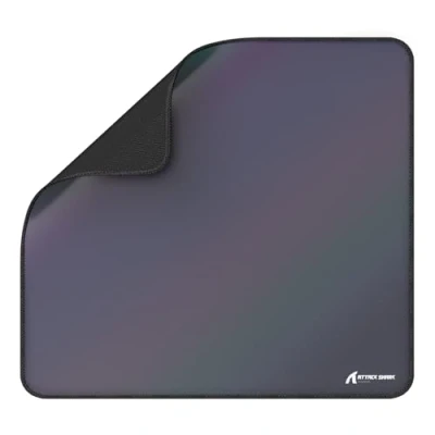Immagine di ATTACK SHARK CM03 Tappetino Per Mouse Da Gioco Esports, Rivestimento Resistente All&#039;Acqua, Grande Mouse, Superficie Liscia e Pesante,Base In Gomma Antiscivolo,450x400x4 mm Grigio Sfumato