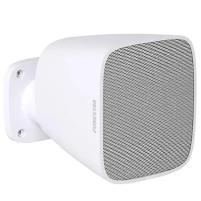 Immagine di FONESTAR Sonora 3TB altoparlante da superfice, diffusore audio con trasformatore di linea a 100V, cassa bassa impedenza bianco