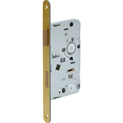 Immagine di ABUS Serratura ad incasso per porta WC ES R G 55 78 20 61771, oro
