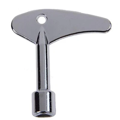 Immagine di Zonfer 1 Pc Triangolo Chiave Ascensore Service Utility Key Gas Elettrico di Emergenza Door Lock Keys