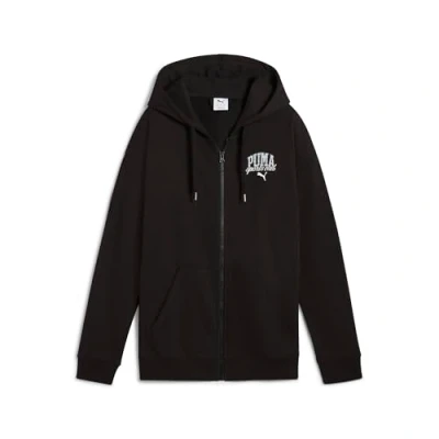 Immagine di Puma Class Relaxed FULL ZIP Hoodie Felpa con zip, Donna, Taglia: Large, Black