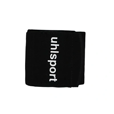 Immagine di uhlsport Set di 3 Porta Tibia, Colore: Nero, 65 mm