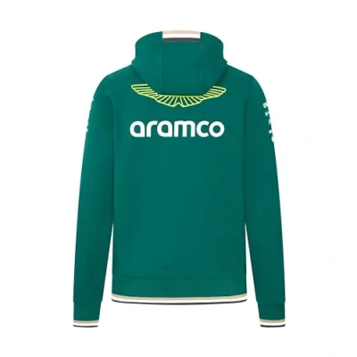 Immagine di Aston Martin F1 Felpa con Cappuccio da Uomo 2024 Verde Taglia: S