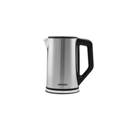 Immagine di Gastroback Cool Touch bollitore elettrico 1,5 L Nero, Acciaio inossidabile 2200 W