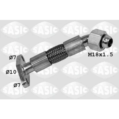 Immagine di SASIC 3326003 Tubo olio, Sovralimentatore VOLKSWAGEN: Golf 4, 5, Passat B6 Sedan, SEAT: Leon I Hatchback, Alhambra I, AUDI: A3 Hatchback