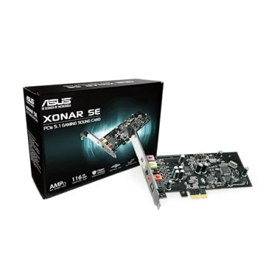 Immagine di Asus Xonar SE 5.1 Scheda audio interna PCIe collegamento esterno per cuffie