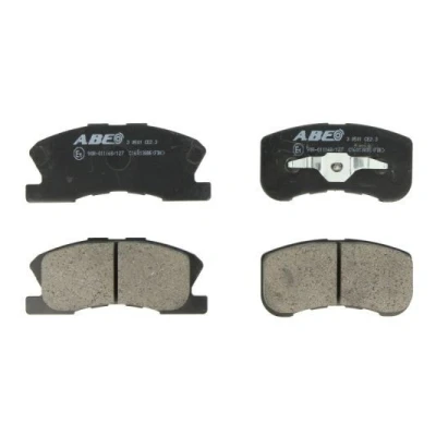Immagine di ABE C16013ABE Kit pastiglie freno Assale anteriore con segnalatore acustico usura MITSUBISHI: L200 III Pick up, DAIHATSU: Sirion I