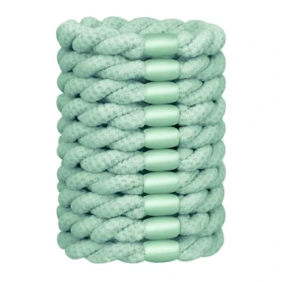 Immagine di JessLab Elastici per Capelli Donna, Fasce Elastiche Resistenti, Accessori Delicati e Senza Danni Tutti i Tipi di Capelli, Verde Chiaro