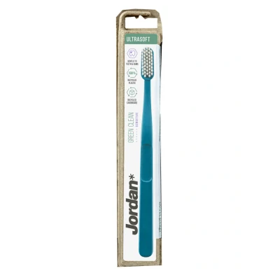 Immagine di Spazzolino da denti Jordan Green Clean Ultrasoft Garantisce una pulizia efficace con setole delicate per gengive sensibili