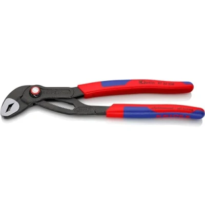 Immagine di Knipex Cobra QuickSet 87 22 250 Pinza regolabile per tubi e dadi Dimensione chiave (metrica) 46 mm