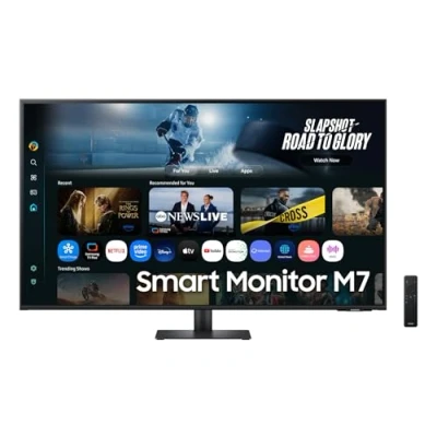 Immagine di Samsung S43FM700UU Monitor LED ERP F (A G) 109.2 cm (43 pollici) 3840 x 2160 Pixel 16:9 4 ms HDMI ™, USB 2.0, C®, WLAN, Bluetooth VA