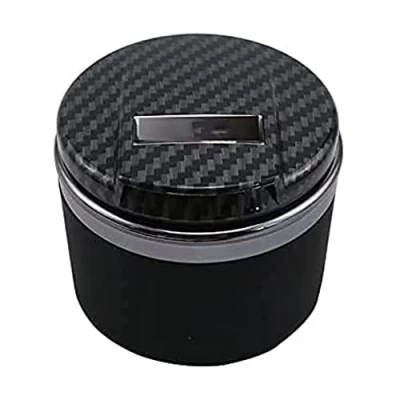 Immagine di Posacenere Portatile Per Auto Jeep Grand Cherokee/Liberty/New Compass, Cilindro Senza Fumo Con Luce Led Sigarette Posacenere,A