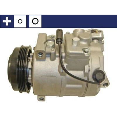 Immagine di MAHLE ORIGINAL ACP 822 000S Compressore Aria Condizionata 7SEU17C 12 PAG 46 R 134a con anello tenuta BMW: 7
