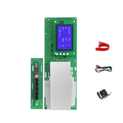 Immagine di Daly Bms LiFePO4 8S 24V di immagazzinamento energia domestica 100A per batteria 18650, con CAN, RS485, LED, sistema solare