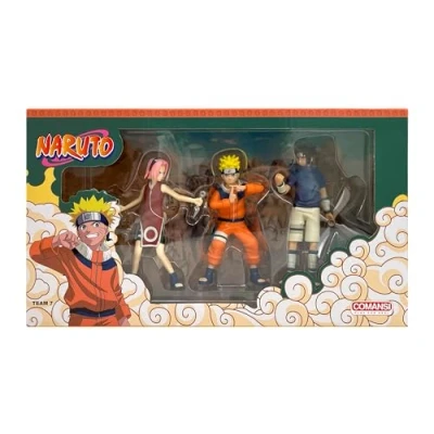 Immagine di Comansi Naruto Set di 3 figure non articolate, Sasuke e Sakura 10 cm