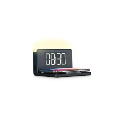 Immagine di Ksix Orologio Sveglia, Caricatore Wireless Fast Charge 7,5 W 10 e Luce Notturna