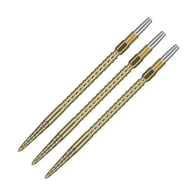 Immagine di Target Darts Swiss Point DS Dart Points (3 Pack Set of Tips) 40mm, Nero Cambia la Punta delle Freccette, Accessori per Freccette Professionali, Rimozione della SP