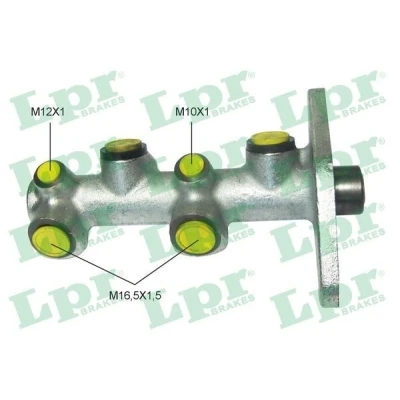 Immagine di LPR 1261 Pompa Freno 20,64 Ghisa grigia 10 x 1 (1), 12 16 1,5 (2), (1) FORD: FIESTA 3