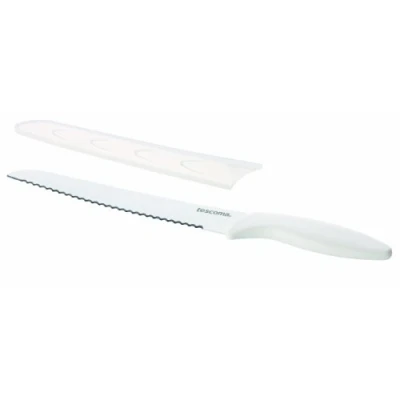 Immagine di Tescoma 863114 Presto Bianco Coltello Pane Antiaderente, 20 cm