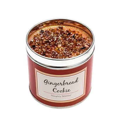Immagine di Best Kept Secrets Gingerbread Cookie Seriously Scented Candle in a tin 50 hours burning time