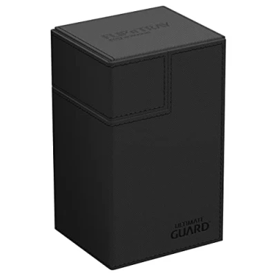 Immagine di Ultimate Guard Flip`n`Tray 80+ XenoSkin Monocolor Nero