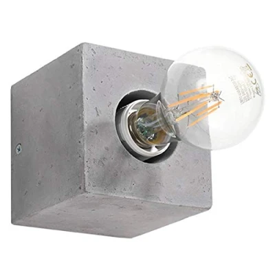 Immagine di SOLLUX lighting Parete ABEL luce concreta L: 10, B: H: E27, dimmerabile