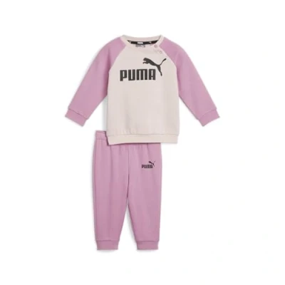 Immagine di Puma Minicats Raglan Unisex SET Pantaloni per bambini, Taglia: 68, Mauved out