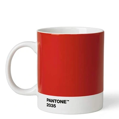 Immagine di Copenhagen design Pantone Tazza in Porcellana, Rosso, 1 unità (Confezione da 1)