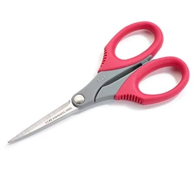 Immagine di Prym Hobby Forbici Per Lavoro A Mano Lunghezza: 14 Cm, Rosso/Grigio/Argento
