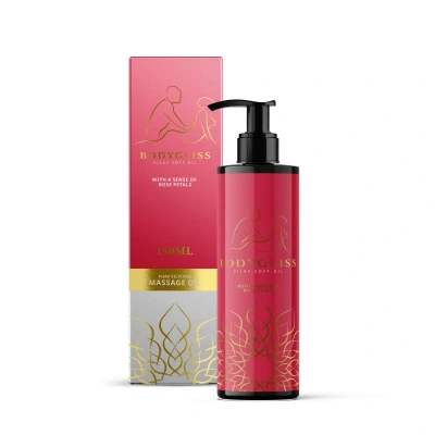 Immagine di Bodygliss Olio Massaggio E Lubrificante Tutto In 1 Petali Di Rosa 150 Ml