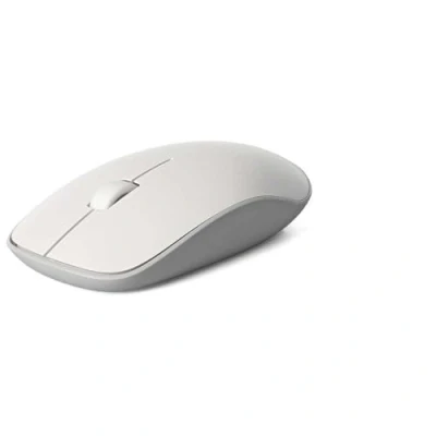 Immagine di Rapoo Mouse wireless M200 Silent 1300 DPI sensore 12 mesi di durata della batteria tasti silenziosi ergonomici per mancini e destrimani PC Mac bianco, compatto