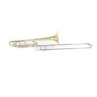 Immagine di Roy Benson trombone tenore Sib/F TT 236F (valvola quartina, foro da 13,34 mm, campana in ottone 8&quot;, guide alpacca, massima brillantezza del suono, design ergonomico)