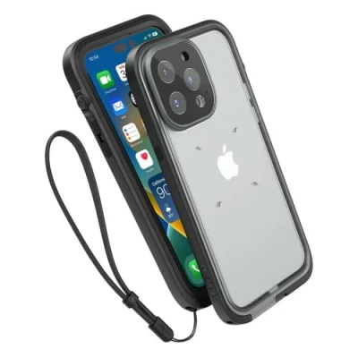 Immagine di Catalyst Total Protection Case Impermeabile per iPhone 14 Pro Max Nero CATIPHO14BLKLP