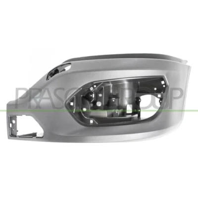 Immagine di PRASCO FT9511004 Paraurti Assale anteriore Sx con la prima mano nero IVECO: Daily 6 Pritsche/Fahrgestell,