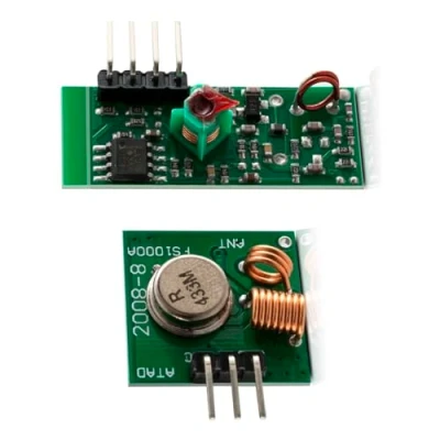 Immagine di HeyNana Modulo trasmettitore e ricevitore RF 433MHz senza fili telecomando
