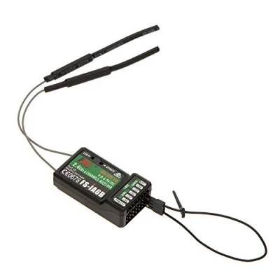 Immagine di ICQUANZX Uscita PPM ricevitore 6 canali, con trasmettitore Flysky i4 i6 i10 compatibile porta iBus, per telecomando 2.4G FS iA6B