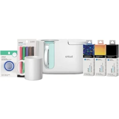 Immagine di Cricut MugPress Starter Bundle Set di progettazione