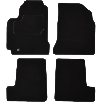Immagine di MAMMOOTH A041 TOY310 PRM 01 Set tappetino Tessile anteriore e posteriore 4 nero Su misura TOYOTA: RAV4 II SUV