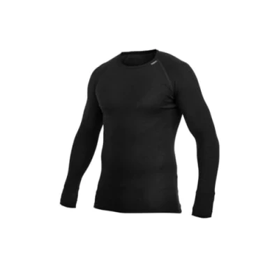 Immagine di Woolpower Lite Girocollo Nero 2021 Intimo, 71110430, Nero, S