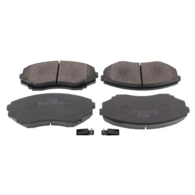 Immagine di MAPCO 6965 Kit pastiglie freno Assale anteriore con segnalatore acustico usura MAZDA: MPV 2